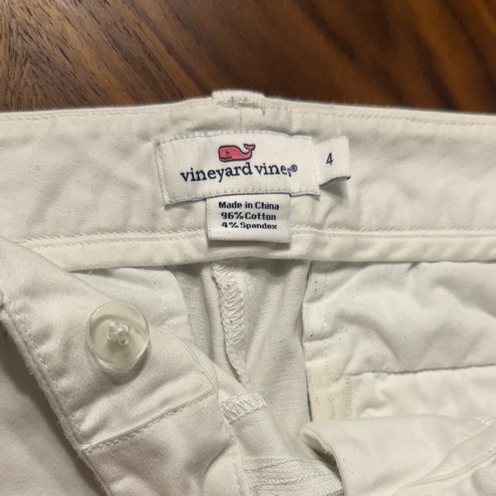 Vineyard Vines Cream Trousers